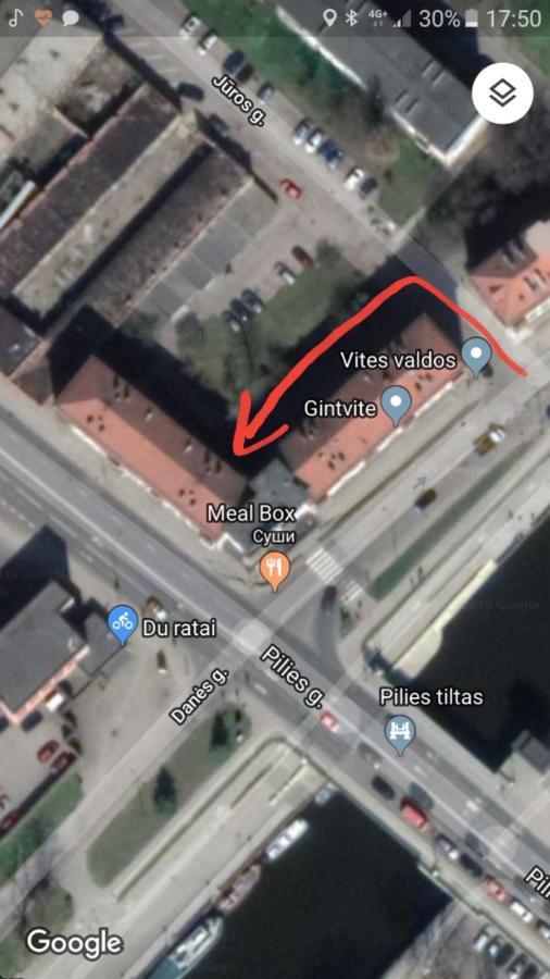 Apartamentai Prie Danes Upes Klaipėda Dış mekan fotoğraf